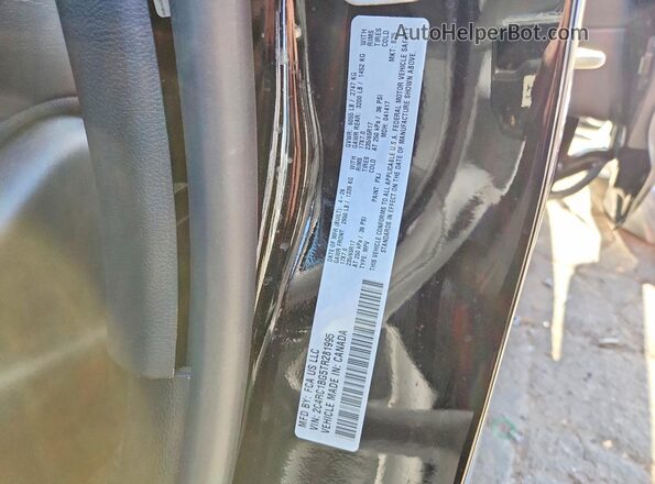 2C4RC1BG5TR281995 2026 CHRYSLER PACIFICA Black Widok naklejki z numerem VIN