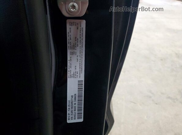 2C4RC1BG5VR577148 2027 CHRYSLER PACIFICA Black Widok naklejki z numerem VIN