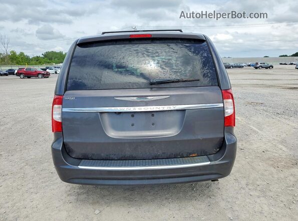 2C4RC1BG6GR112901 2016 CHRYSLER TOWN Gray უკანა ხედი