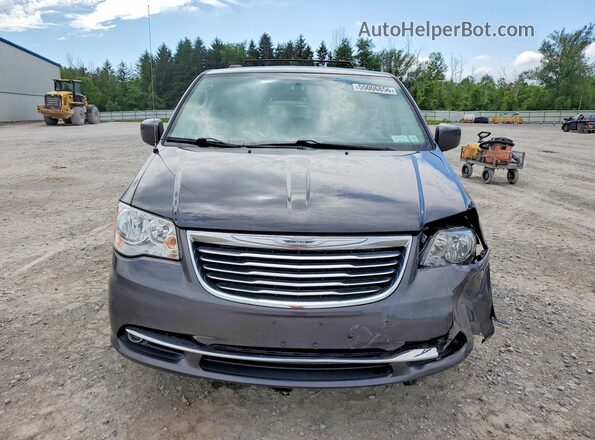 2C4RC1BG6GR112901 2016 CHRYSLER TOWN Gray წინა ხედი