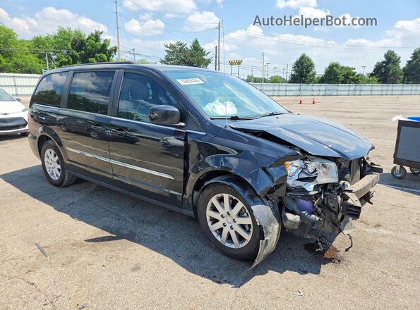 2C4RC1BG6GR138155 2016 CHRYSLER TOWN Черный Передняя правая четверть