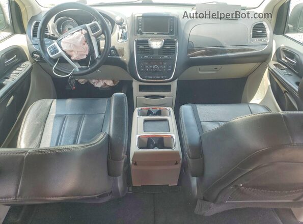 2C4RC1BG6GR159152 2016 CHRYSLER TOWN Белый Вид панели приборов