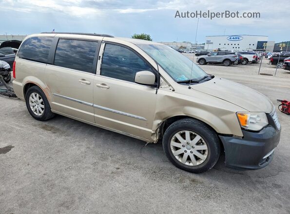 2C4RC1BG6GR186674 2016 CHRYSLER TOWN Tan წინა მარჯვენა