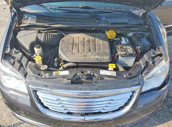 2C4RC1BG6GR238515 2016 CHRYSLER TOWN Серый Вид подкапотного пространства