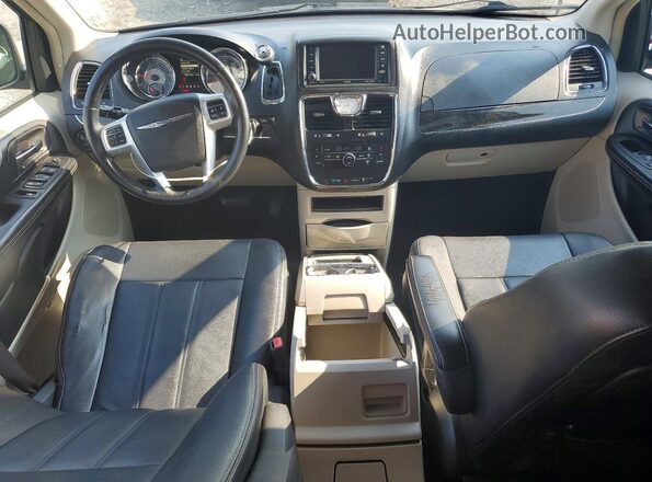 2C4RC1BG6GR238515 2016 CHRYSLER TOWN Серый Вид панели приборов