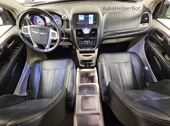 2C4RC1BG6GR282479 2016 CHRYSLER TOWN Угольный Вид панели приборов