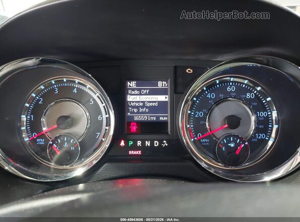 2C4RC1BG6GR288766 2016 CHRYSLER TOWN & COUNTRY Gray Vista de los asientos traseros