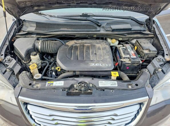 2C4RC1BG6GR298634 2016 CHRYSLER TOWN Gray Շարժիչի բաժամունքի տեսք