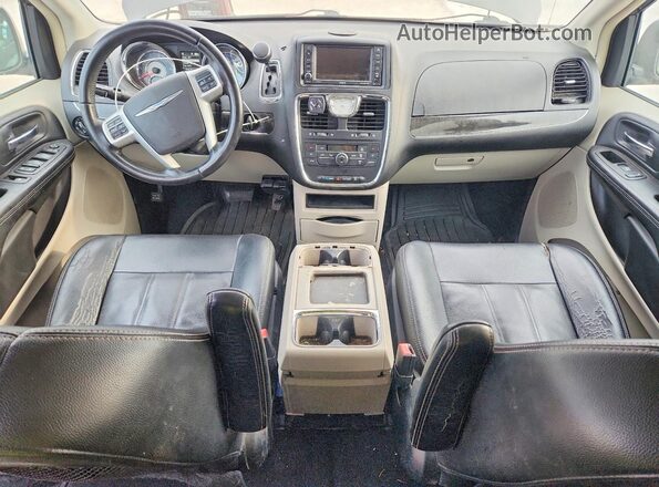 2C4RC1BG6GR298634 2016 CHRYSLER TOWN Gray Առջևի վահանակի տեսք