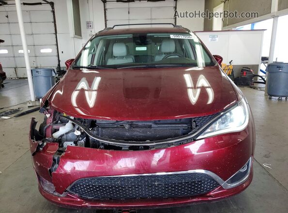 2C4RC1BG6HR543899 2017 CHRYSLER PACIFICA Бордовый Вид спереди