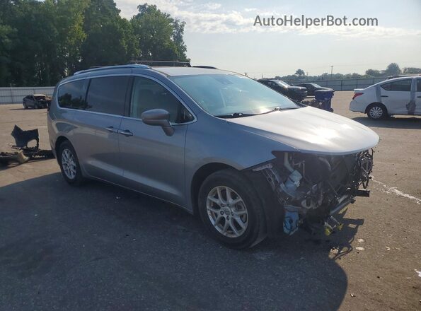 2C4RC1BG6MR595673 2021 CHRYSLER PACIFICA Silver Przód prawy
