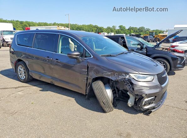 2C4RC1BG6PR546431 2023 CHRYSLER PACIFICA Серый Передняя правая четверть