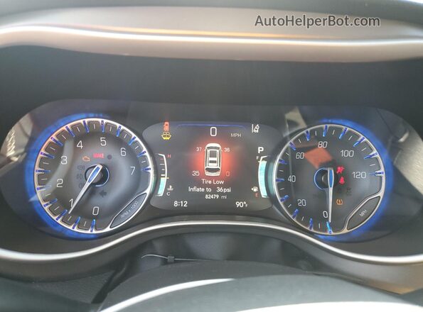 2C4RC1BG6PR546431 2023 CHRYSLER PACIFICA Серый 