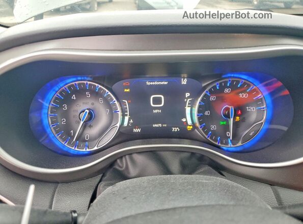 2C4RC1BG6PR601184 2023 CHRYSLER PACIFICA Gray Instrument cluster view