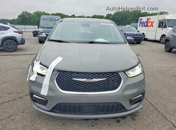 2C4RC1BG6PR601184 2023 CHRYSLER PACIFICA Gray Front view