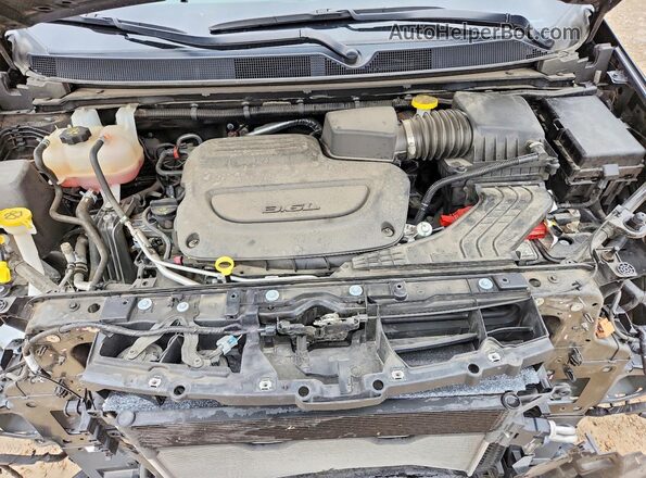 2C4RC1BG6PR603775 2023 CHRYSLER PACIFICA Black Вид підкапотного простору