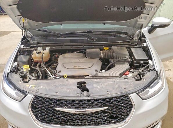 2C4RC1BG6PR620348 2023 CHRYSLER PACIFICA Silver Вид підкапотного простору