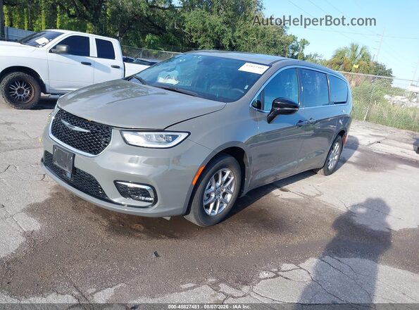 2C4RC1BG6SR551184 2025 CHRYSLER PACIFICA Gray Առջևի ձախ երեք քառորդ տեսարան