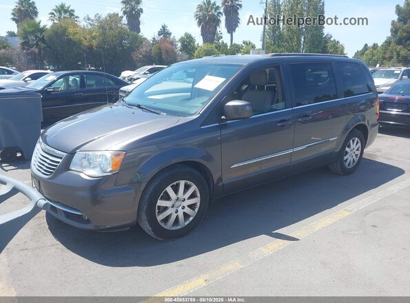2C4RC1BG7GR156339 2016 CHRYSLER TOWN & COUNTRY Gray Передня ліва чверть