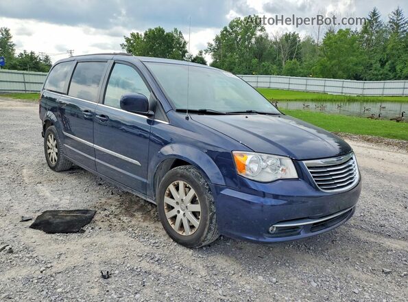 2C4RC1BG7GR205359 2016 CHRYSLER TOWN Синий Передняя правая четверть