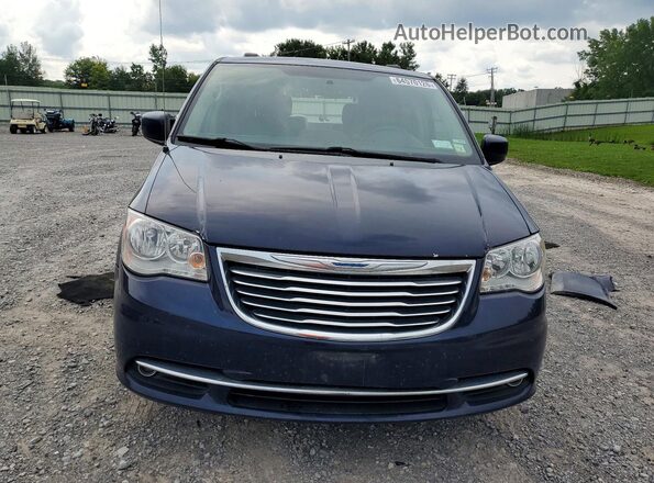 2C4RC1BG7GR205359 2016 CHRYSLER TOWN Синий Вид спереди