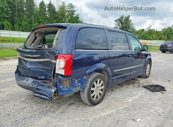 2C4RC1BG7GR205359 2016 CHRYSLER TOWN Синий Задняя правая четверть