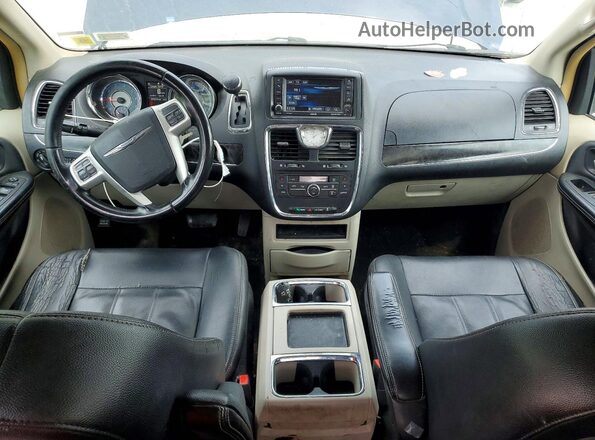 2C4RC1BG7GR205359 2016 CHRYSLER TOWN Синий Вид панели приборов