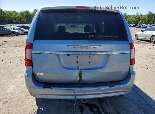 2C4RC1BG7GR239723 2016 CHRYSLER TOWN Blue Հետևի տեսք