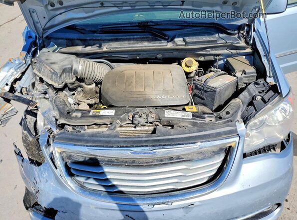 2C4RC1BG7GR239723 2016 CHRYSLER TOWN Blue Շարժիչի բաժամունքի տեսք
