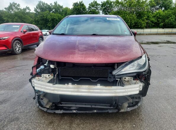 2C4RC1BG7HR841328 2017 CHRYSLER PACIFICA Бордовый Вид спереди