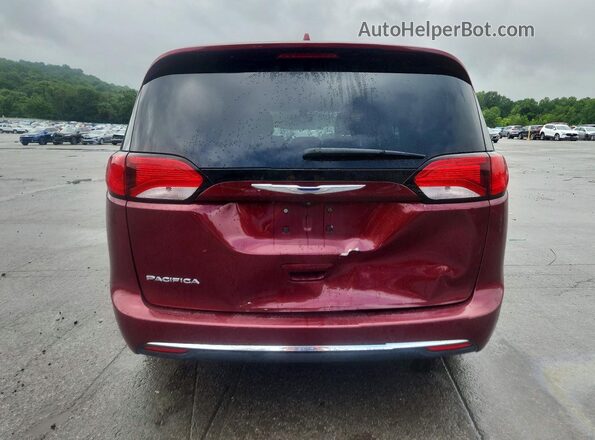 2C4RC1BG7HR841328 2017 CHRYSLER PACIFICA Бордовый Вид сзади