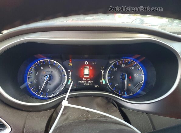 2C4RC1BG7KR655330 2019 CHRYSLER PACIFICA Черный Вид щитка приборов