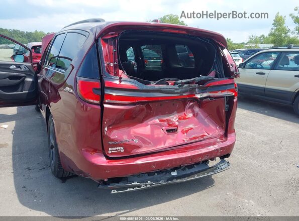 2C4RC1BG7MR500683 2021 CHRYSLER PACIFICA Burgundy Widok z przodu