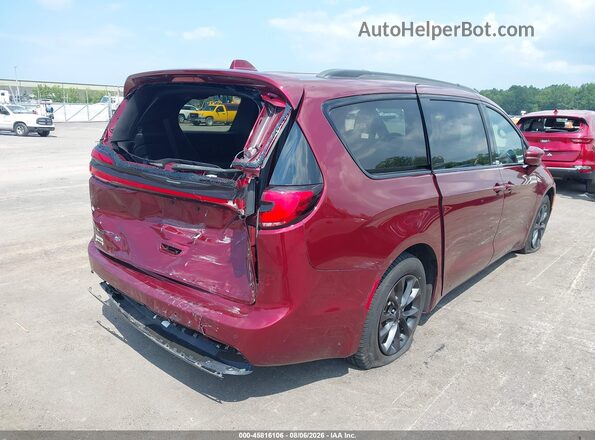 2C4RC1BG7MR500683 2021 CHRYSLER PACIFICA Burgundy Tył prawy