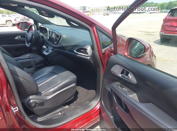 2C4RC1BG7MR500683 2021 CHRYSLER PACIFICA Burgundy Widok wnętrza z przodu