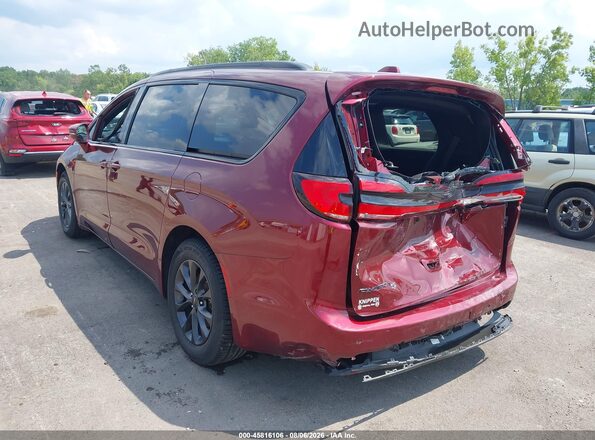 2C4RC1BG7MR500683 2021 CHRYSLER PACIFICA Burgundy Tył lewy