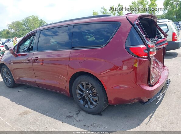2C4RC1BG7MR500683 2021 CHRYSLER PACIFICA Burgundy Widok wnętrza 360 stopni