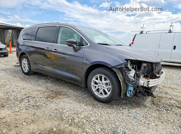 2C4RC1BG7MR601187 2021 CHRYSLER PACIFICA Серый Передняя правая четверть