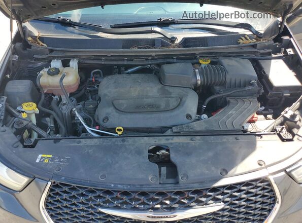 2C4RC1BG7MR605014 2021 CHRYSLER PACIFICA Gray Vista del compartimento del motor
