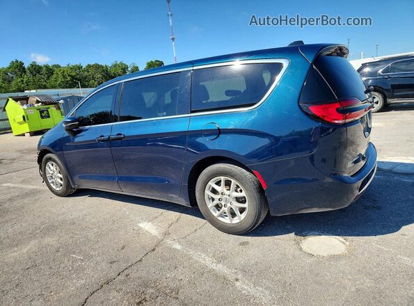2C4RC1BG7PR620939 2023 CHRYSLER PACIFICA Blue Trasero izquierdo