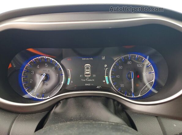 2C4RC1BG7RR134084 2024 CHRYSLER PACIFICA Silver Vista del cuadro de instrumentos