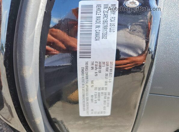 2C4RC1BG7RR173502 2024 CHRYSLER PACIFICA Черный Вид наклейки с VIN-кодом