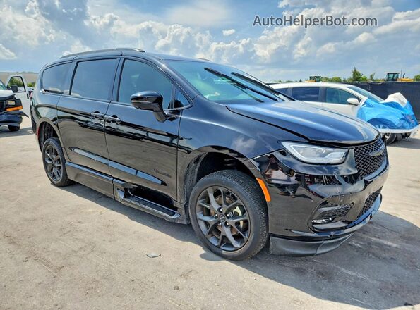 2C4RC1BG7RR173502 2024 CHRYSLER PACIFICA Черный Передняя правая четверть