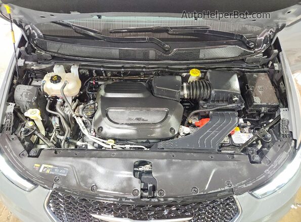 2C4RC1BG7SR504584 2025 CHRYSLER PACIFICA Gray ძრავის განყოფილების ხედი
