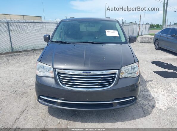 2C4RC1BG8GR113239 2016 CHRYSLER TOWN & COUNTRY Gray ხელსაწყოთა პანელის ხედი