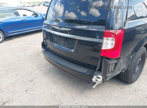 2C4RC1BG8GR148752 2016 CHRYSLER TOWN & COUNTRY Black Front view
