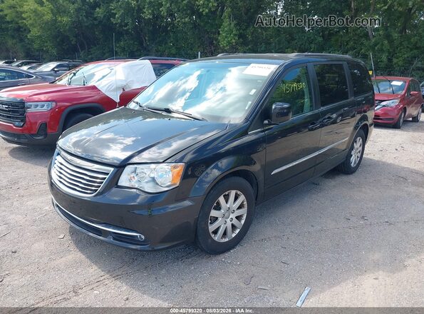 2C4RC1BG8GR148752 2016 CHRYSLER TOWN & COUNTRY Black Front left