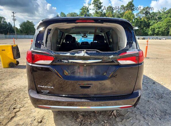 2C4RC1BG8HR734028 2017 CHRYSLER PACIFICA Black Rear view