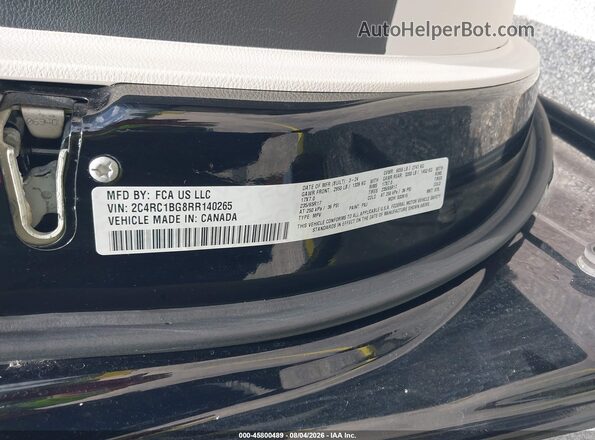 2C4RC1BG8RR140265 2024 CHRYSLER PACIFICA Black Вид підкапотного простору