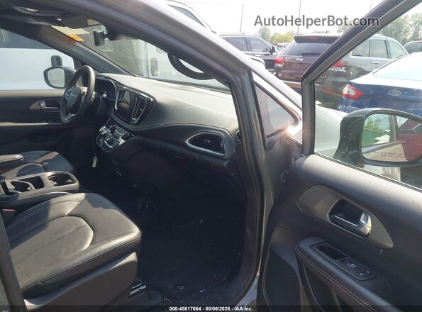 2C4RC1BG8SR580265 2025 CHRYSLER PACIFICA Gray წინა სალონის ხედი